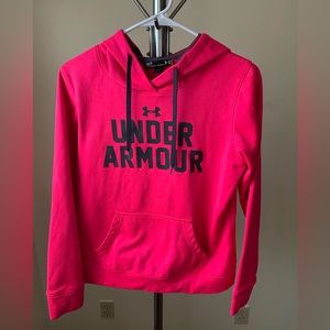 Pink under Armour hoodie